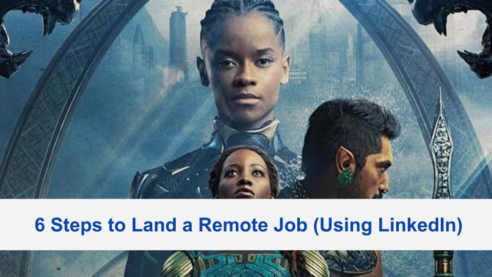 Land 10+ remote role interviews in 30 days - image land_remote_job on https://theconnection.news